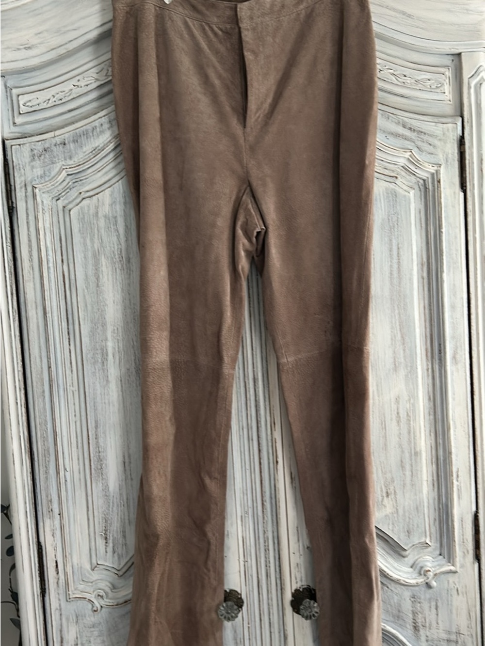 Women’s  Brown Suede  Pants